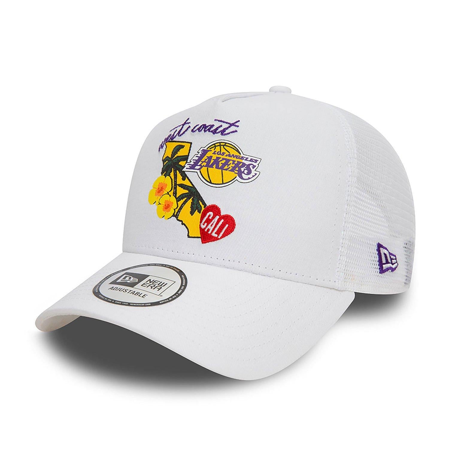 NBA TEAM LOGO TRUCKER LOSLAK  WHI 60503446/WHITE NEW ERA