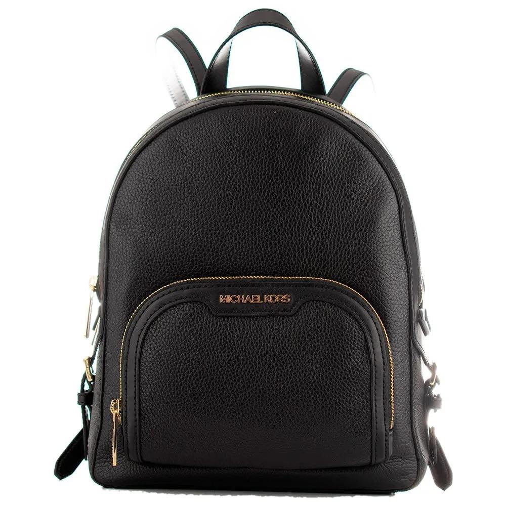 MD ZIP PKT BACKPACK LEATHER 35S2G8TB2L/BLACK MICHAEL KORS