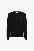 SUN68 ROUND SWEATER DOUBLE RIB L/S