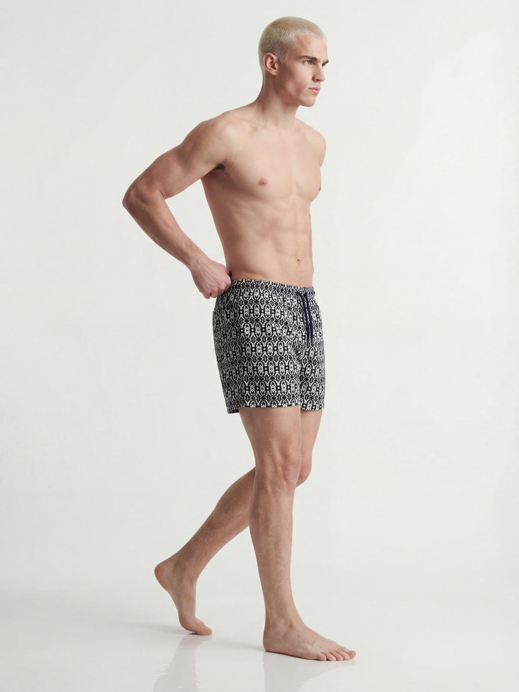JPSTMAUI SHELL AOP SWIM SHORTS REG 