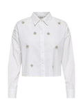 15371587/Bright White PEARL FLOWERS ONLY