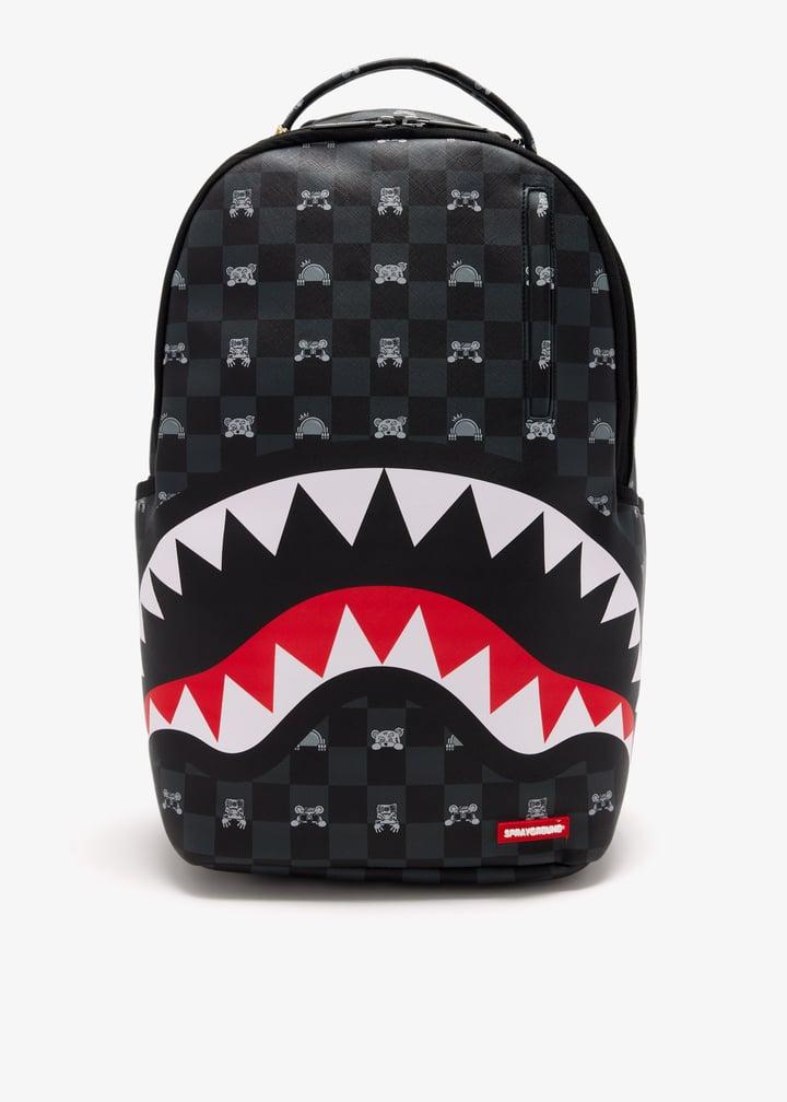 GRAY PEEKING CHARACTER<BR/>CHECK BACKPACK 