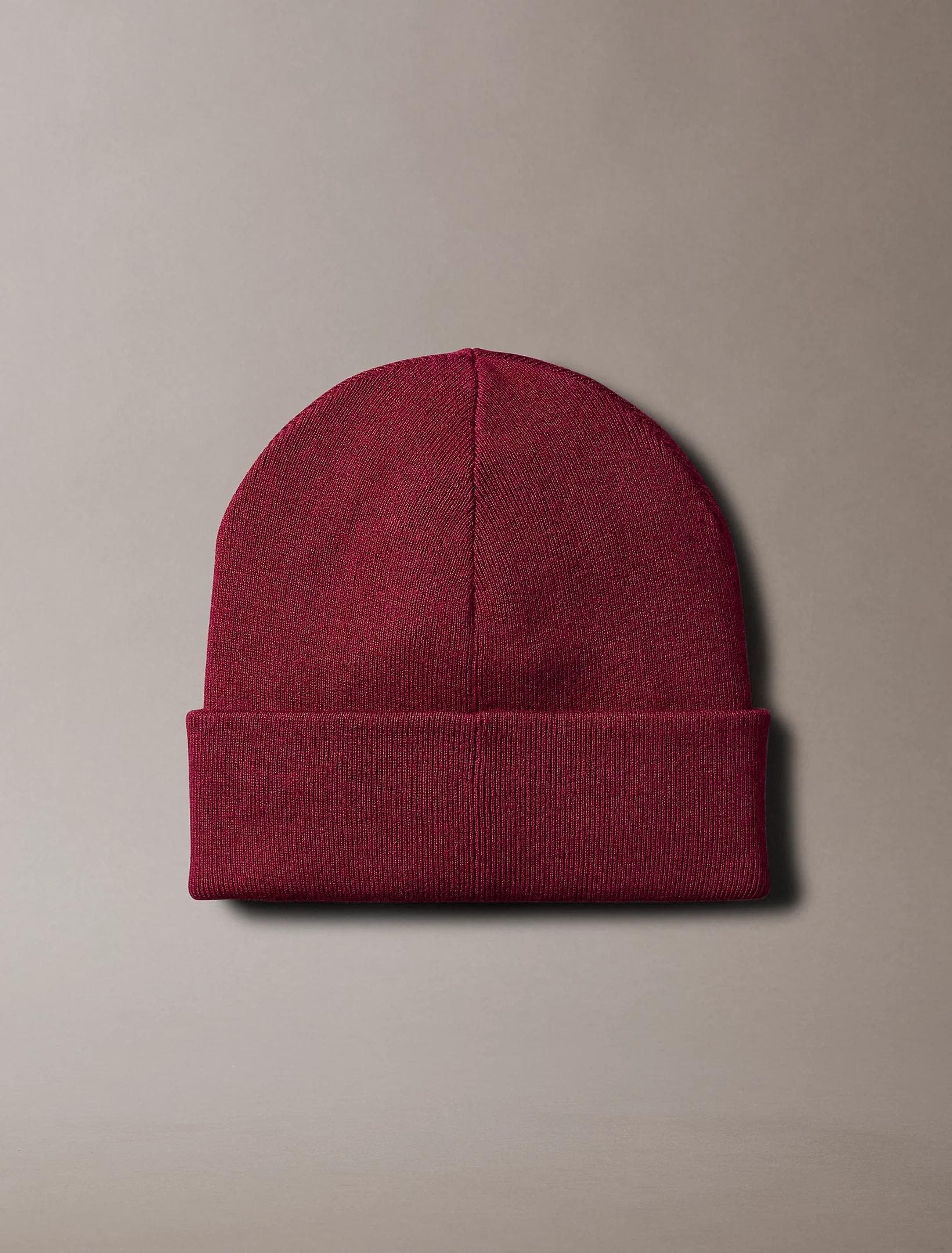 CK FINE RIB BEANIE 
