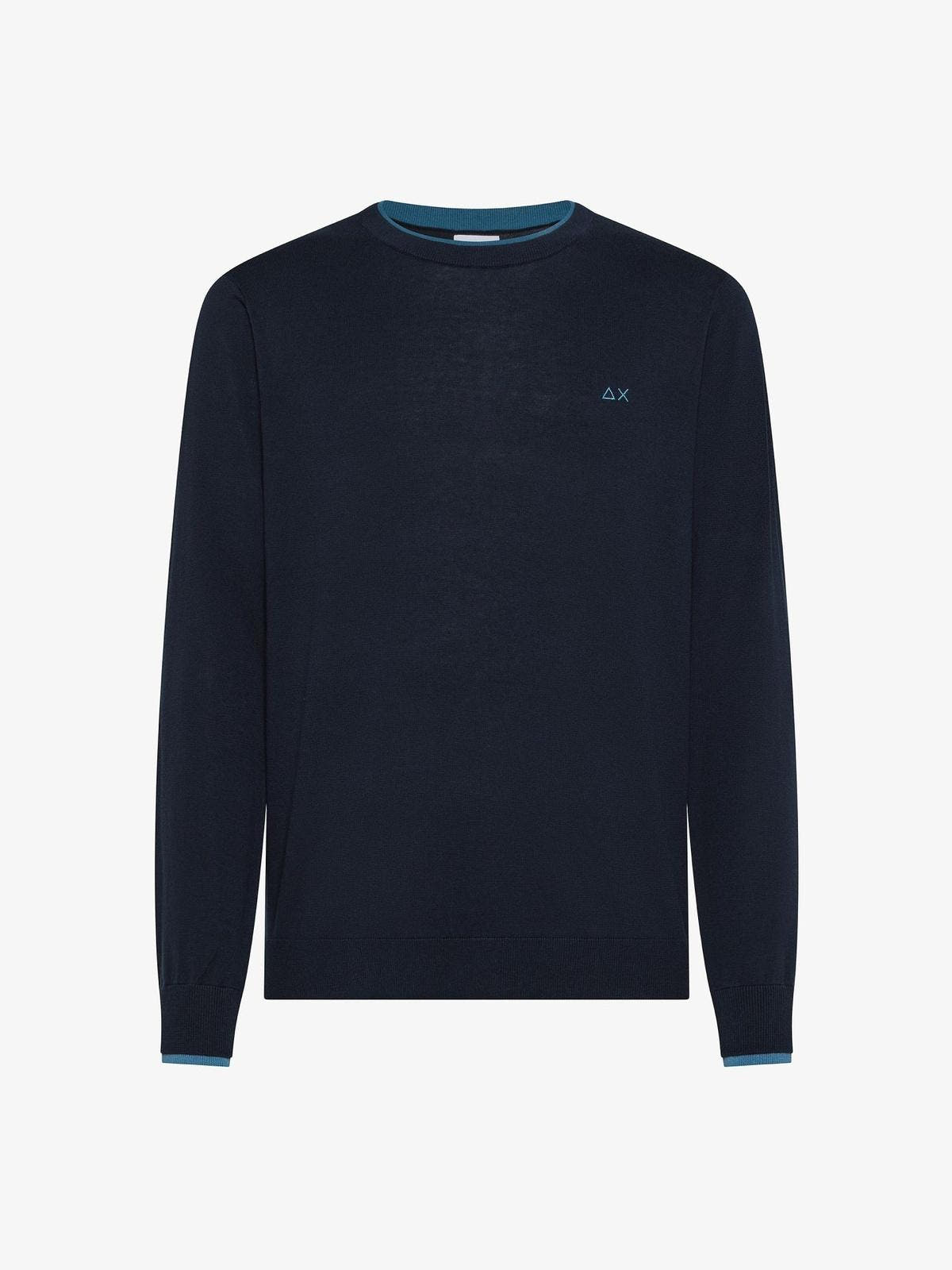 SWEATER NECK DOUBLE RIB L/S 