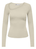 ONLHELGA LS GLITTER ASYMME NECK CC KNT 