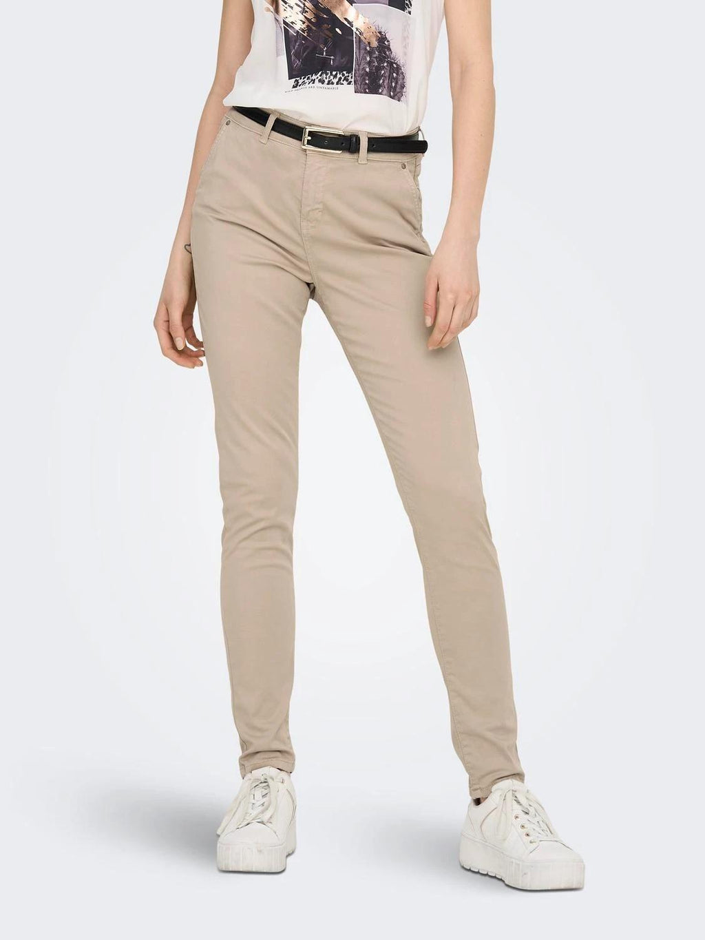 ONLEVEREST HW SKINNY CHINO PANT CC PNT 