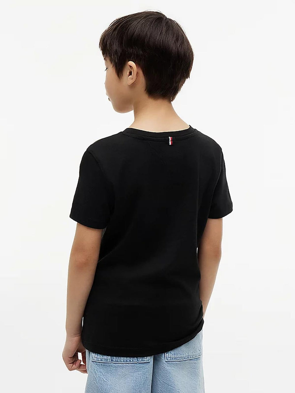 BOYS BASIC CN KNIT S/S 