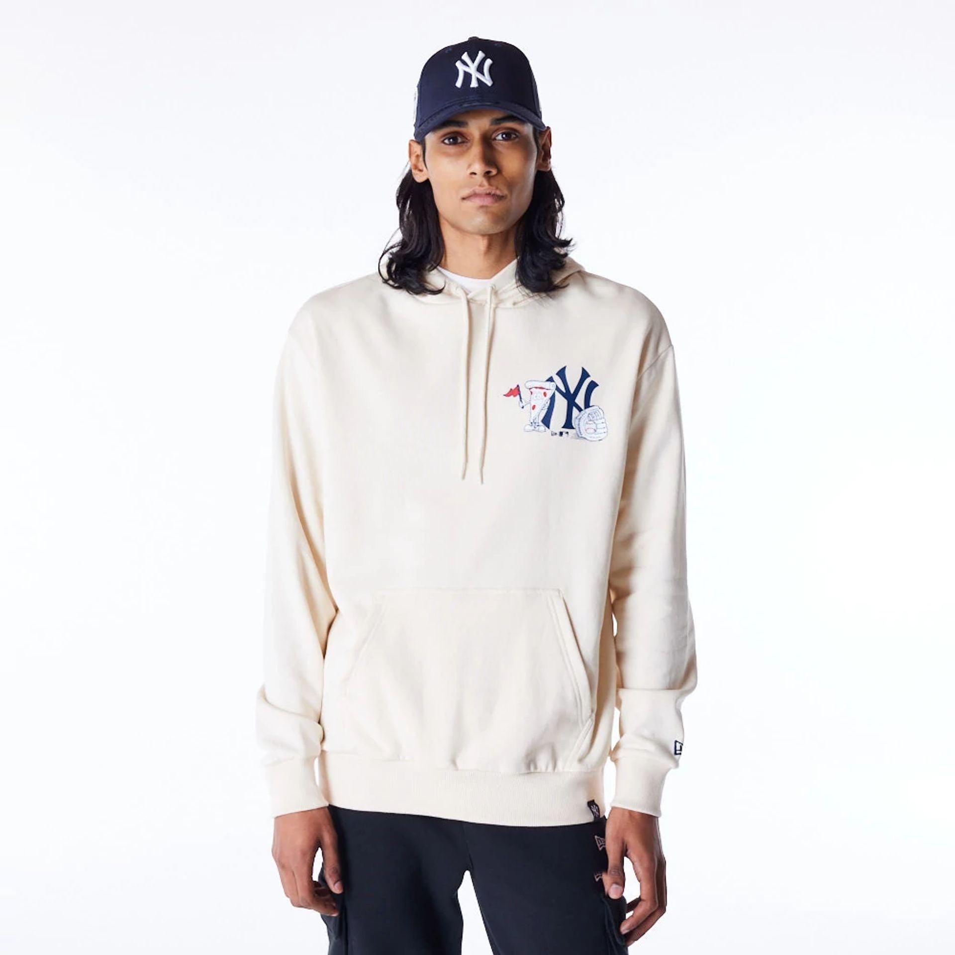 MLB FOOD GRPHC OS HOODIE NEYYAN  LTCNVY 