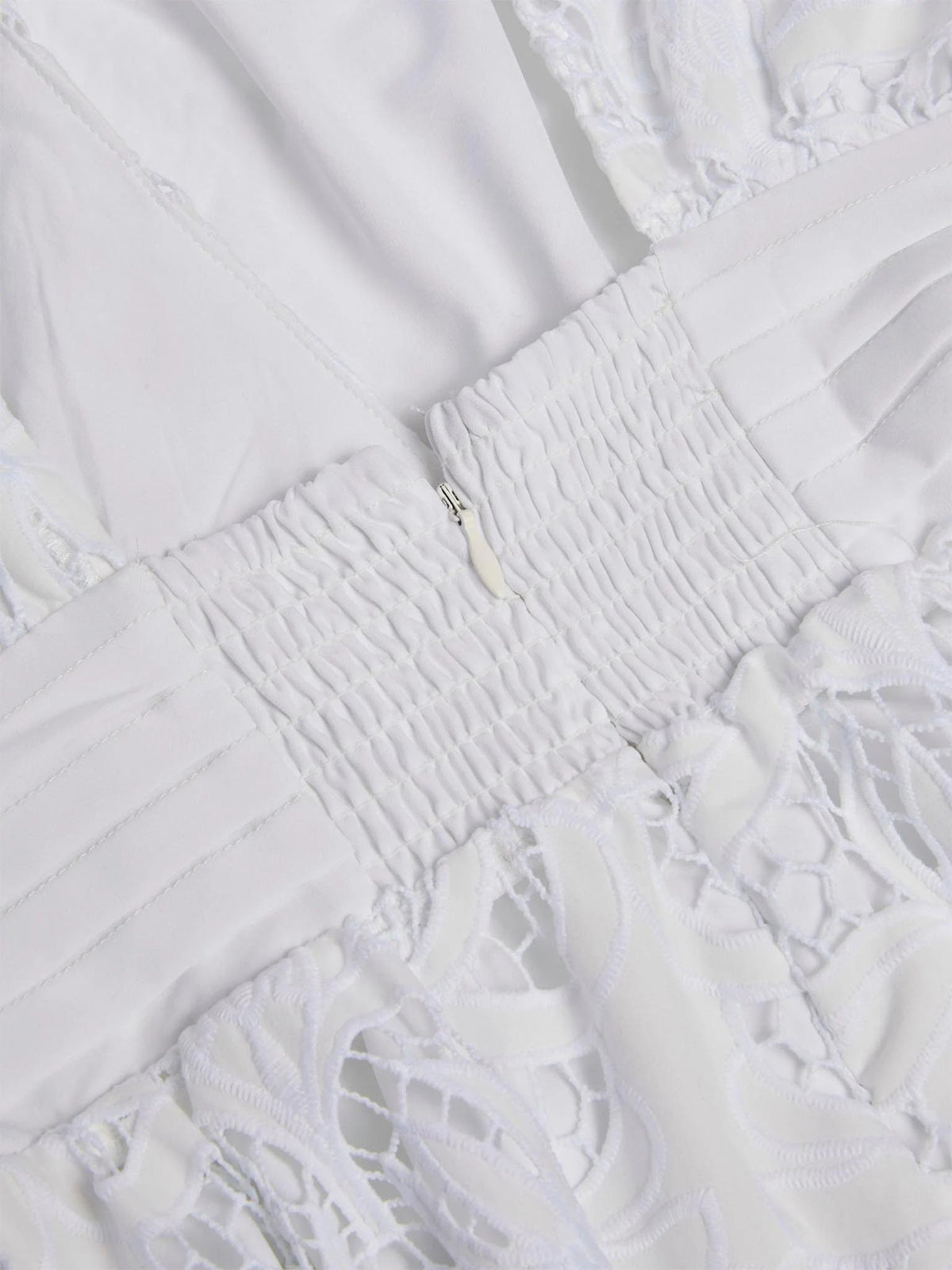 CHLOE EYELET ROMPER 