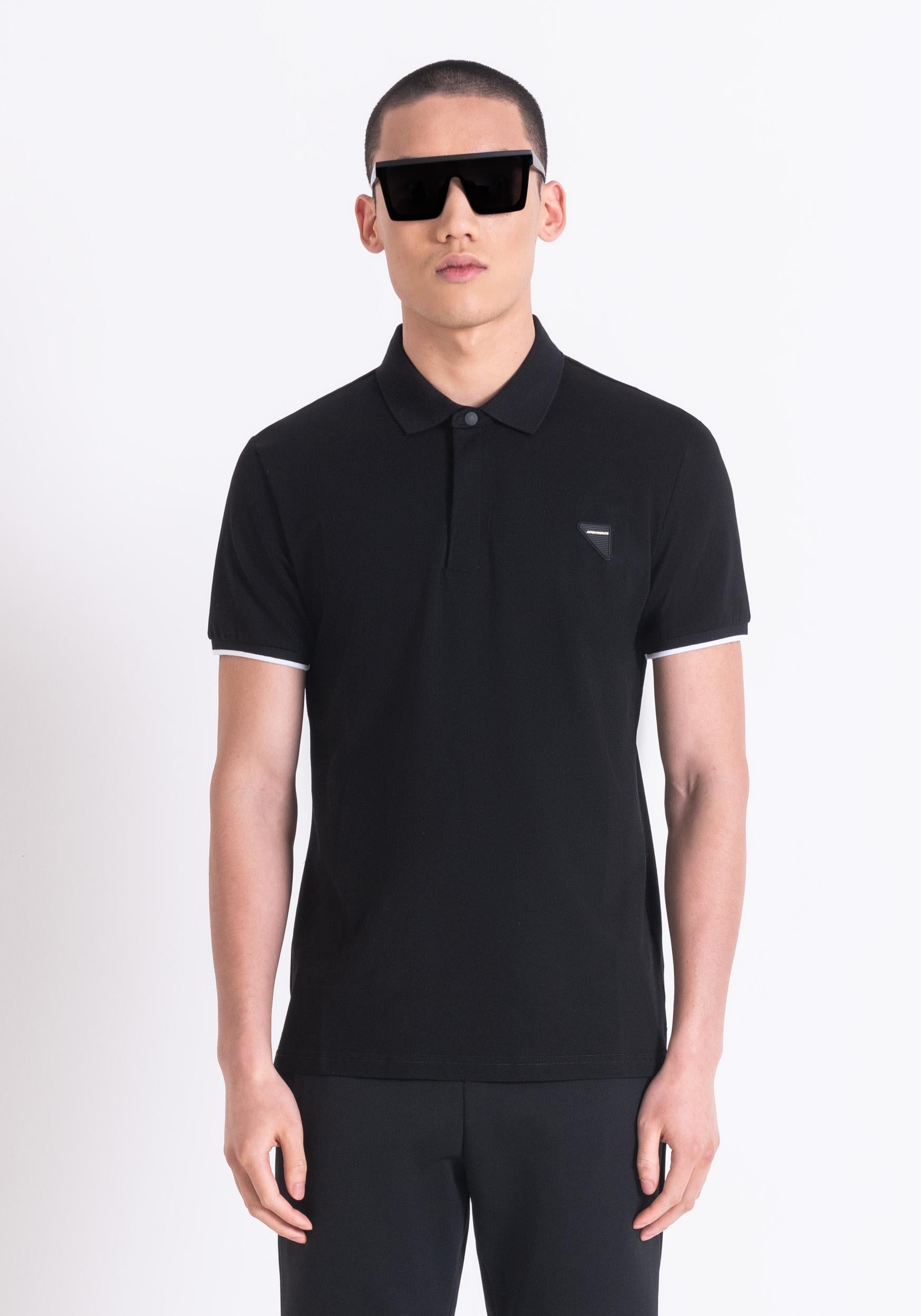 POLO SLIM FIT IN PIQUE' DI COT 
