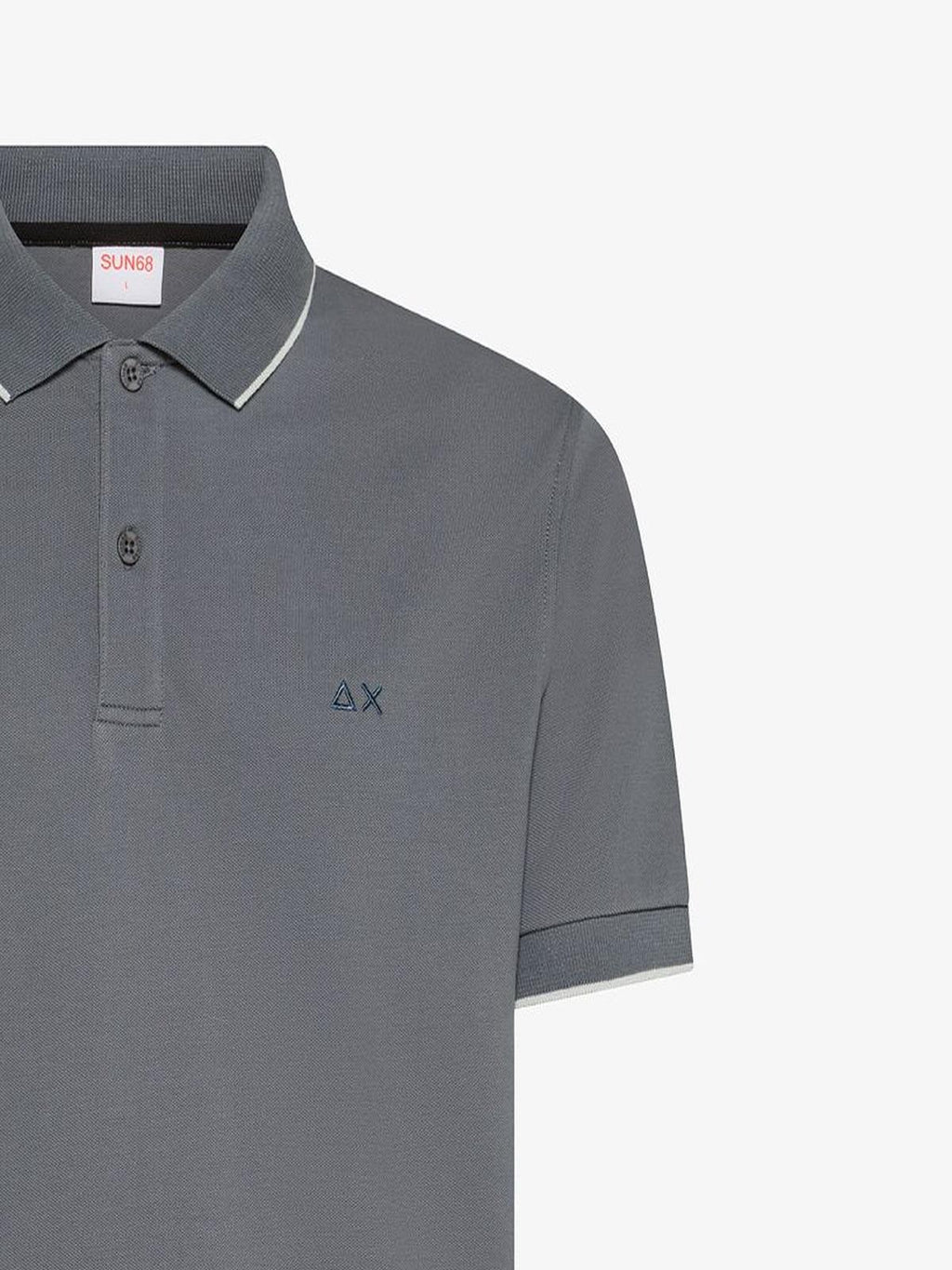 POLO SMALL STRIPE ON COLLAR S/S 