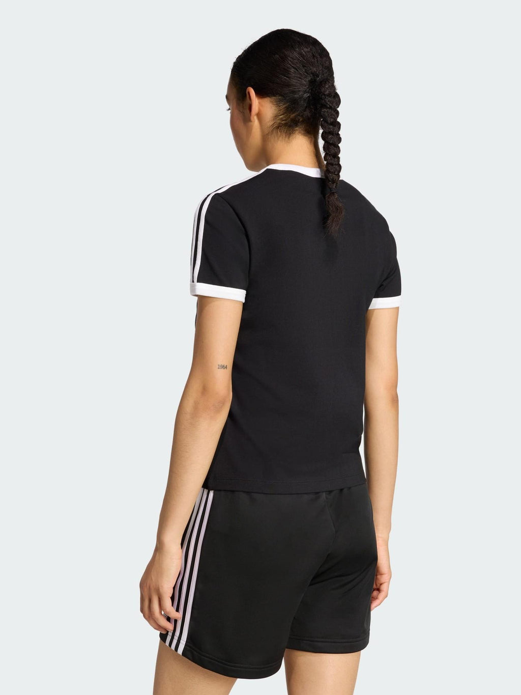 3S TEE SLIM         BLACK/WHITE 