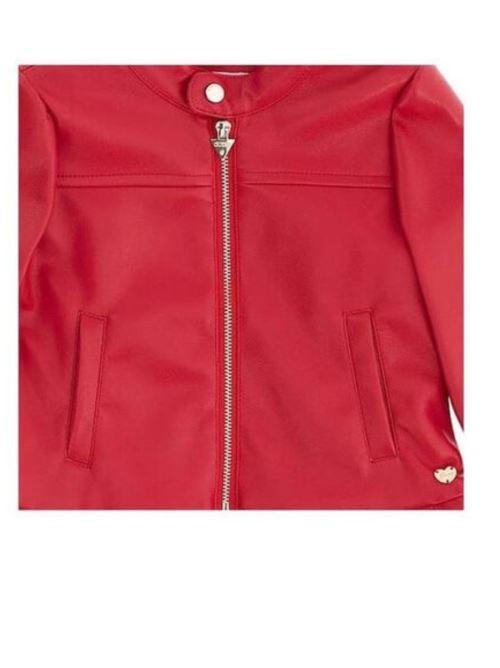 PU LEATHER LS JACKET W/ZIP K3YL05WE8D0/G5M0 GUESS