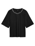 VERO MODA VMTOVALO SS O-NECK TEE EXP