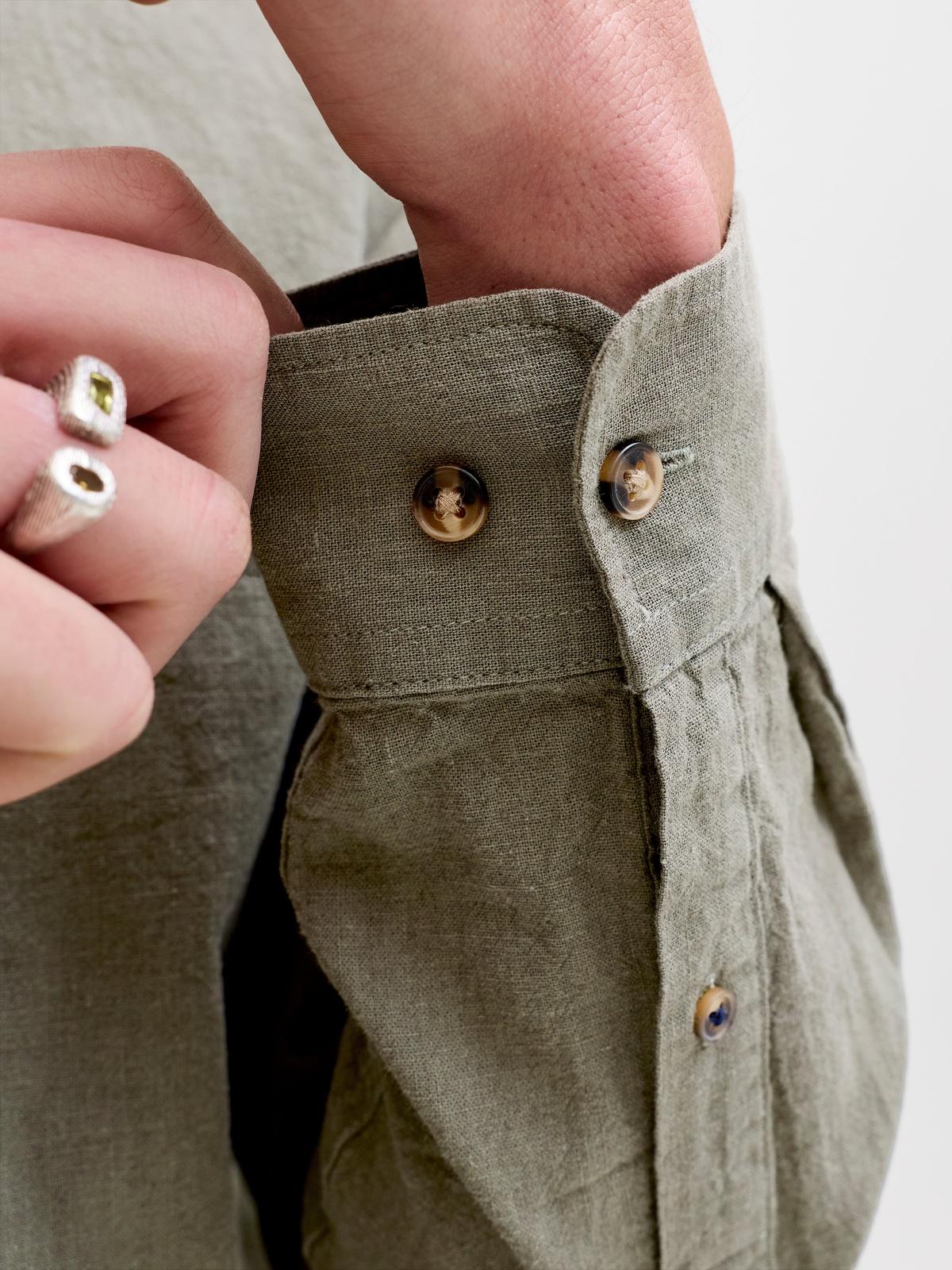JJESUMMER LINEN BLEND SHIRT L/S SN 