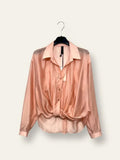 LOVEme Camicia con nodo in vita