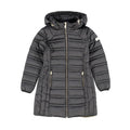GIRL'S QUILTED COAT WITH HOOD