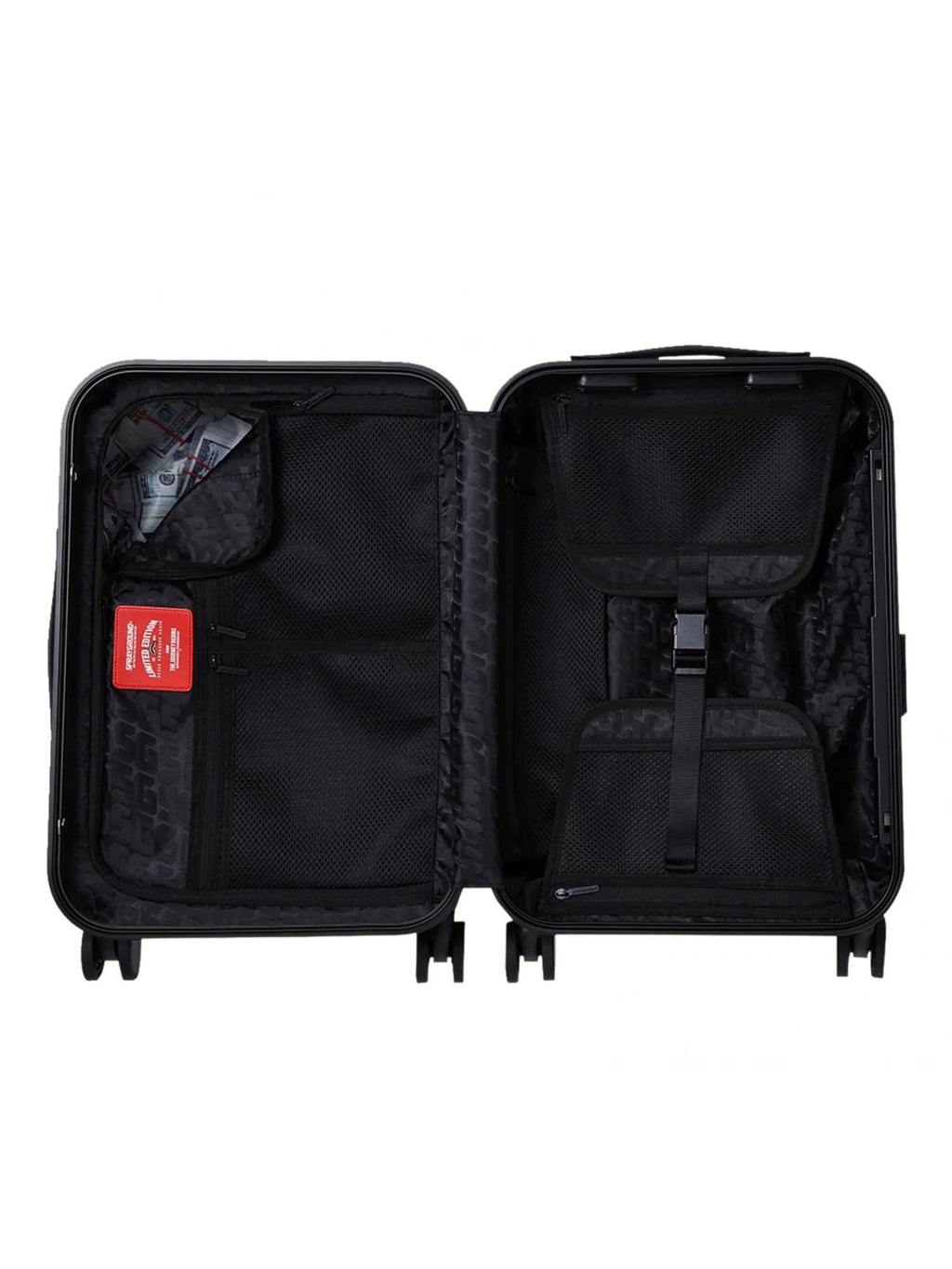 SCRIBBLE SHARK CARRY-ON LUGGAGE 910CL294NSZ/CHECK SPRAYGROUND