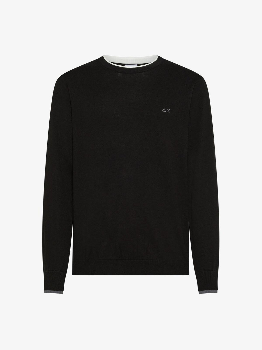 SWEATER NECK DOUBLE RIB L/S 