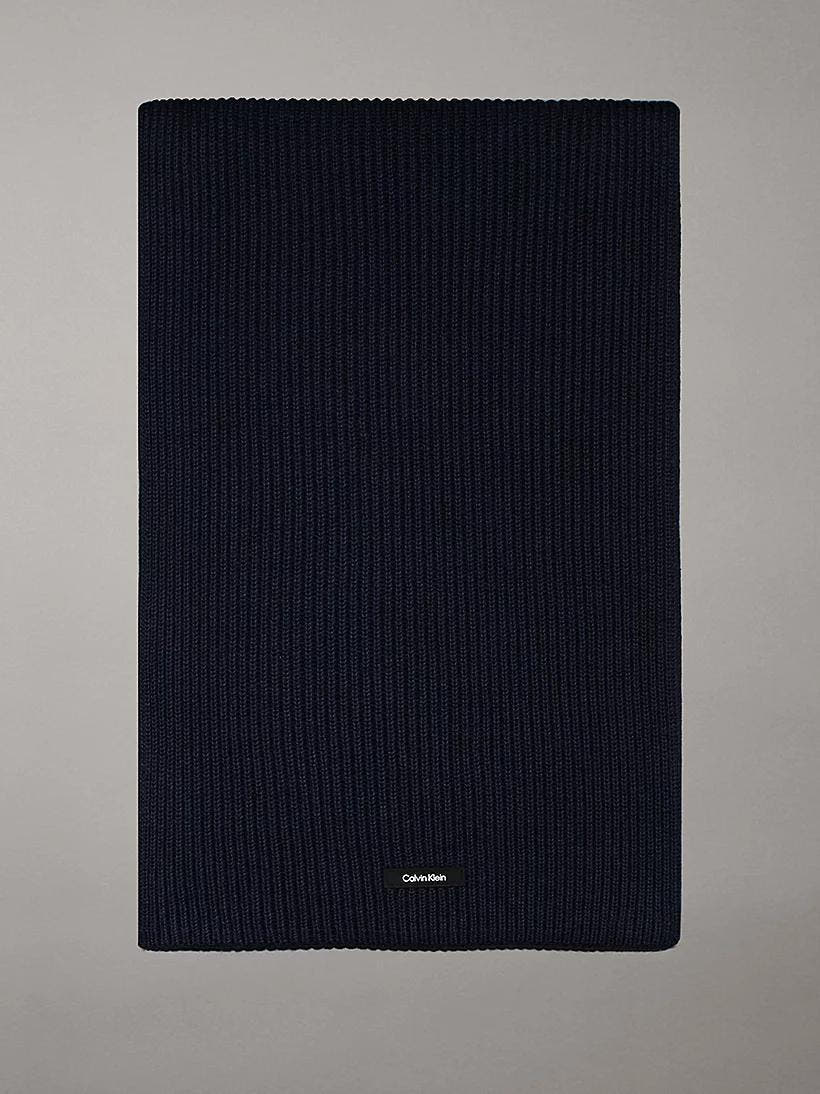 CLASSIC COTTON RIB SCARF 