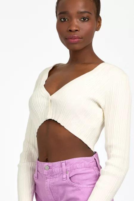 SHORT CARDIGAN J20J220445/YBI CALVIN KLEIN JEANS