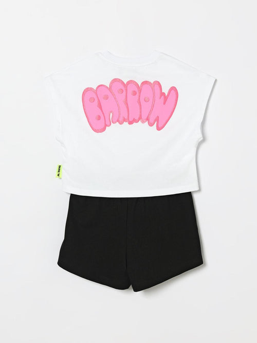 SET JERSEY TOP CROPPED TOP/SHORTS  GIRL 