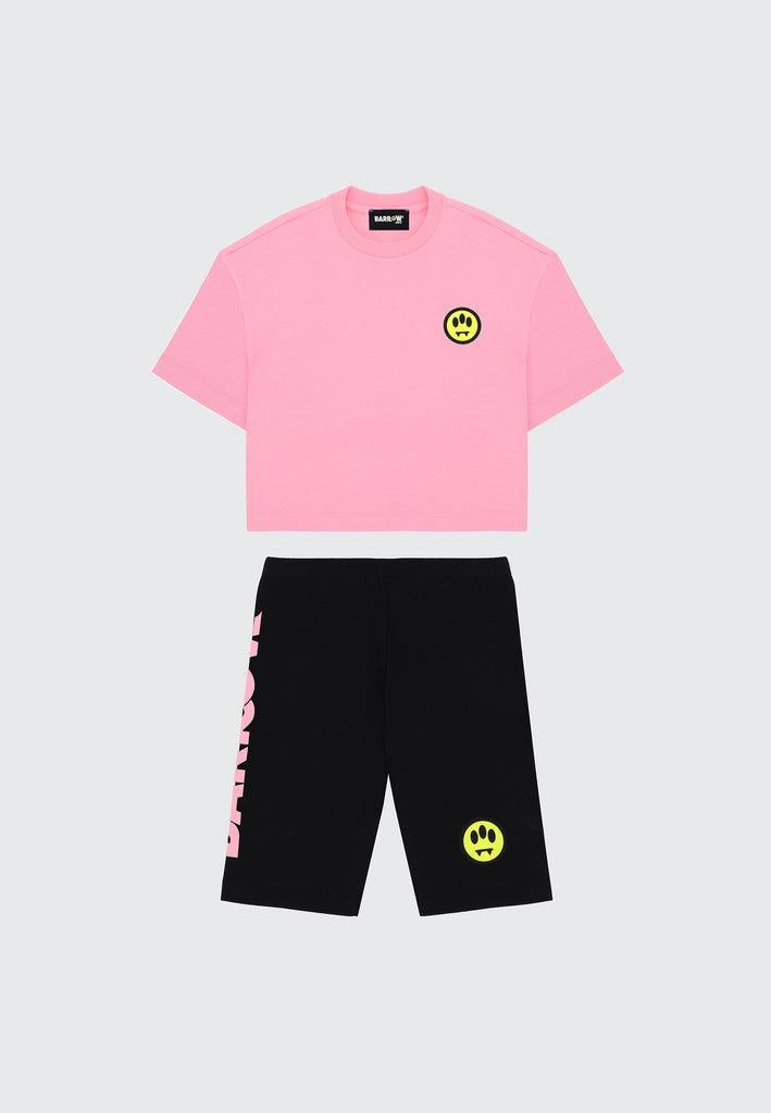 SET BOXY JERSEY  T-SHIRT/STRETCH  CYCLIST  GIRL 