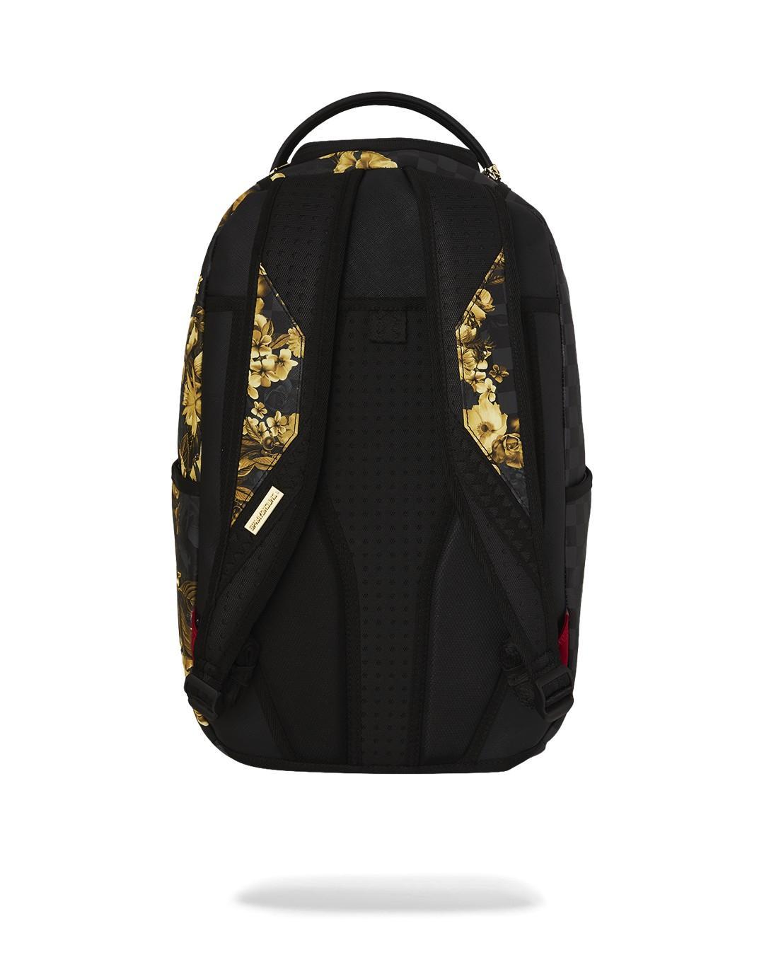 GOLD FLORAL REMIX BACKPACK 
