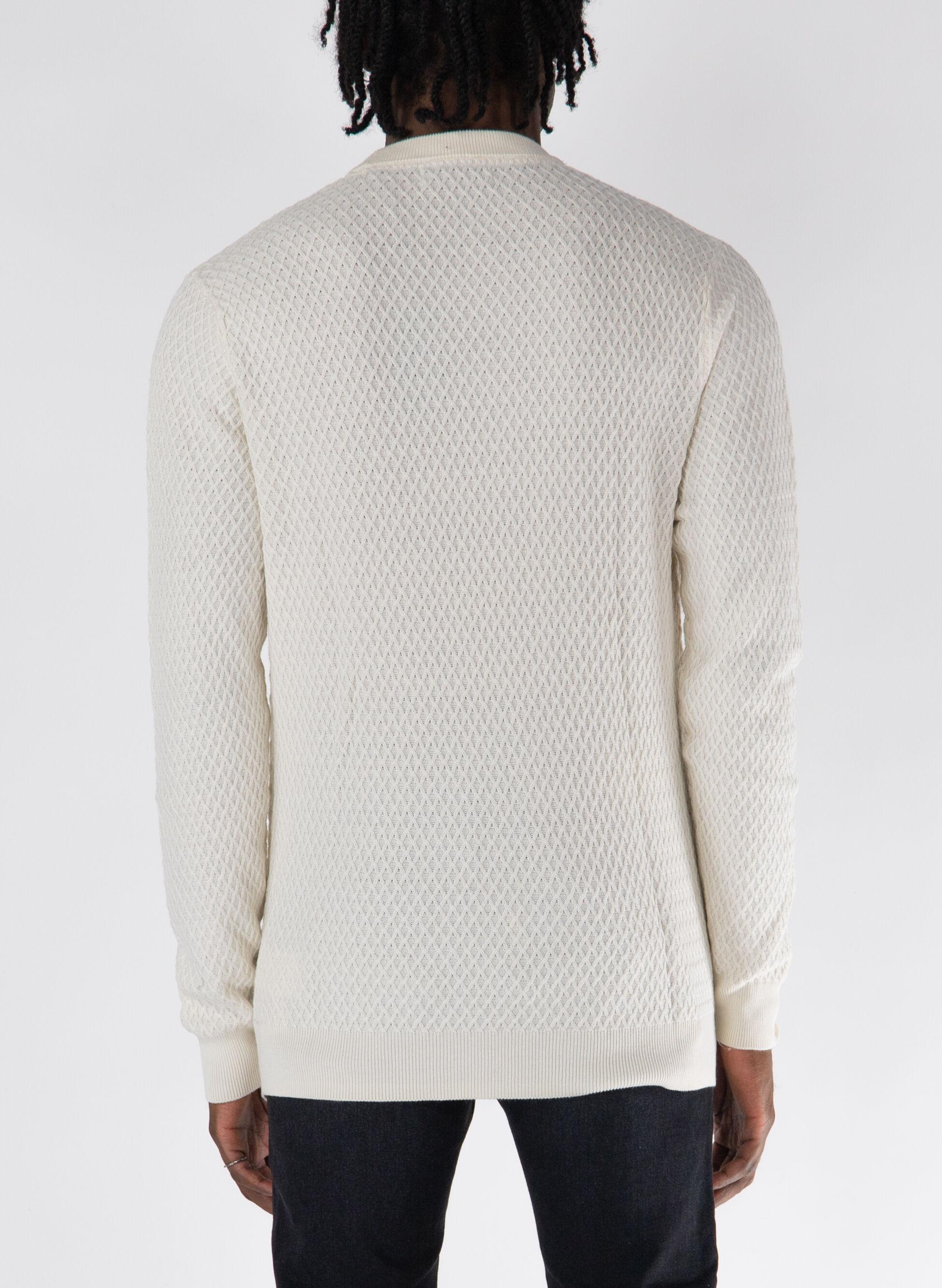 DAVIN CN LS STITCHED SWTR M4YR05Z3FB1/G018 GUESS