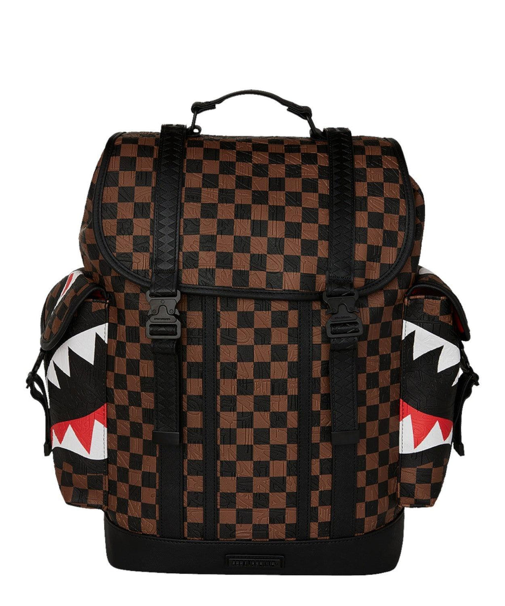 CHECK 2 EMBOSS MONTE CARLO BACKPACK 