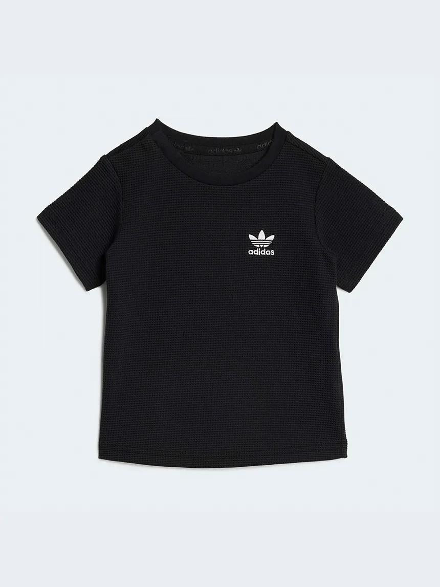 SHORT TEE SET       BLACK 