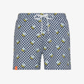 SUN68 SWIM PANT MICROCHECK