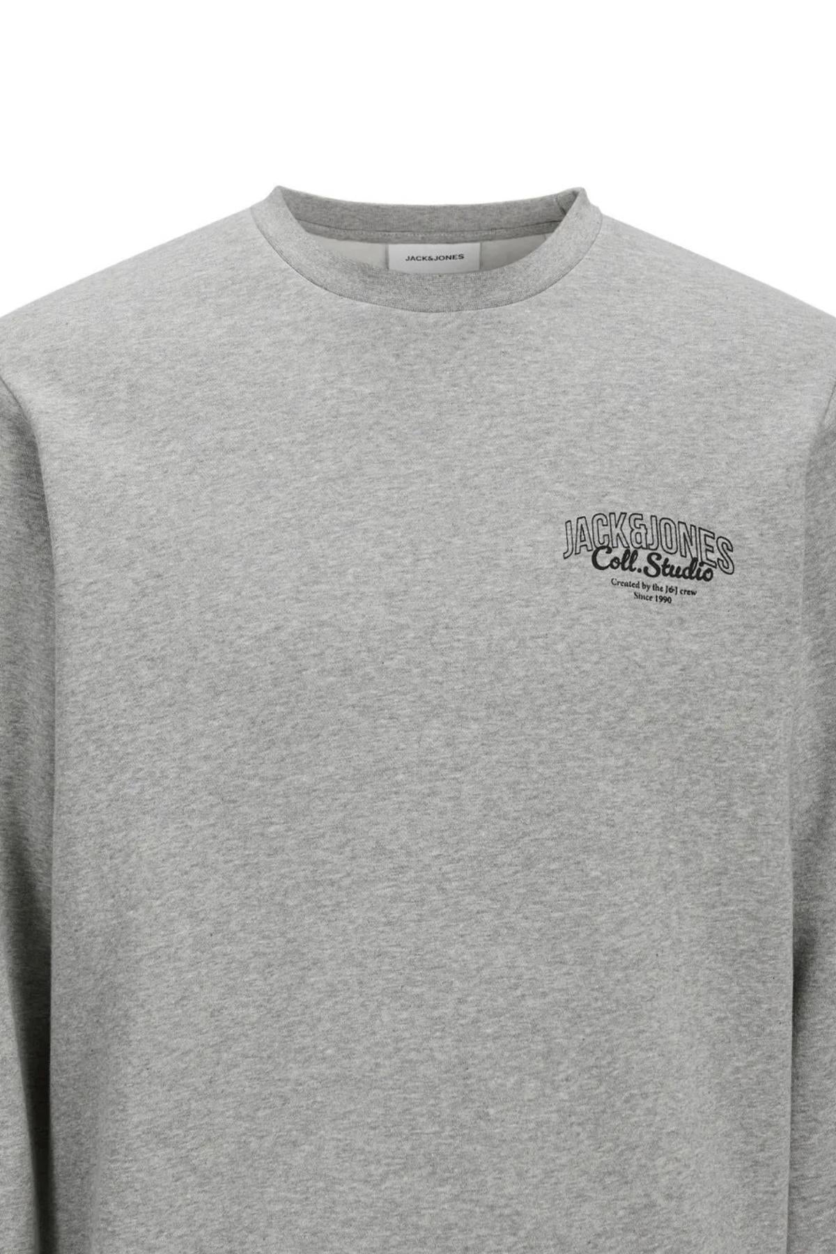 12278601/Light Grey Melange JACK AND JONES