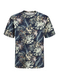 JACK JONES KIDS JJHONOLULU AOP TEE SS CREW NECK JNR
