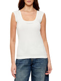 PINKO TENACE TOP COSTINA COTONE LOGO