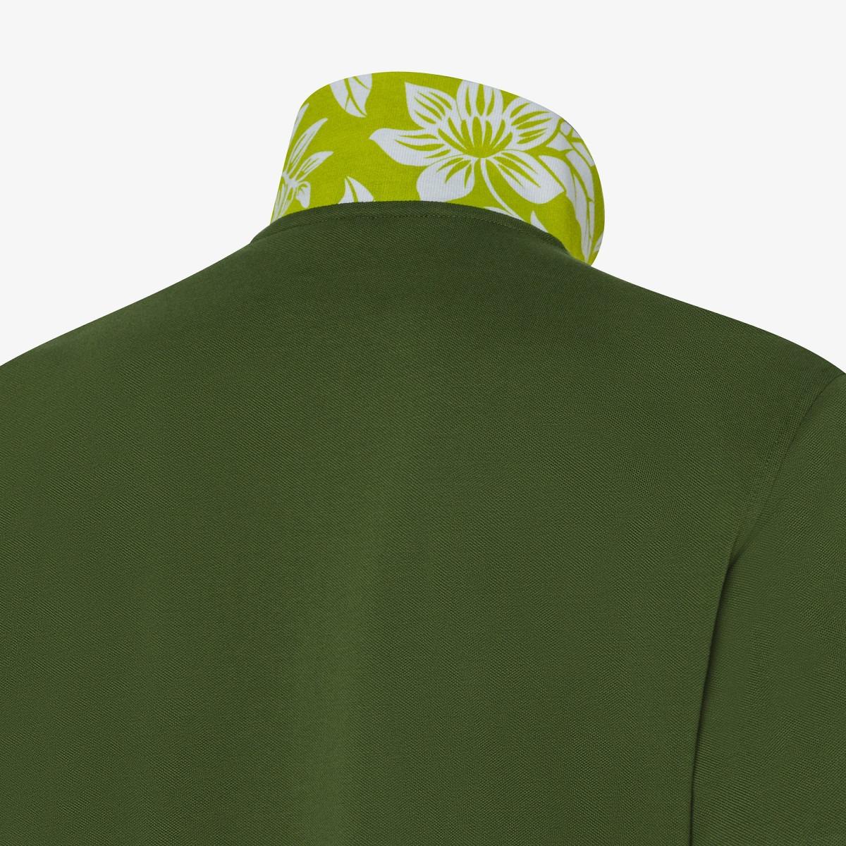 POLO PRINT UNDER COLLAR S/S A35115/37 SUN68