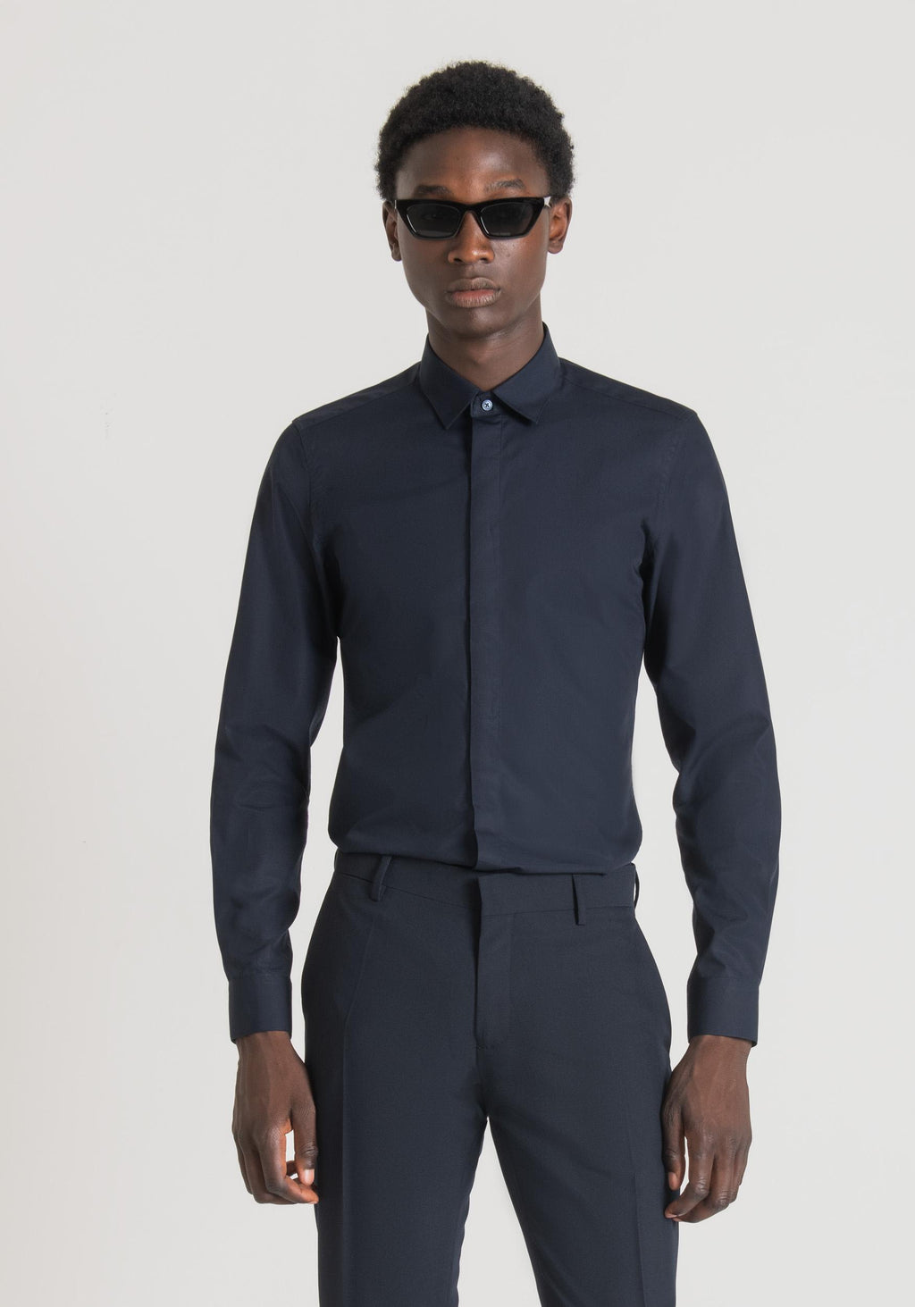 CAMICIA LONDON SLIM FIT IN COT 