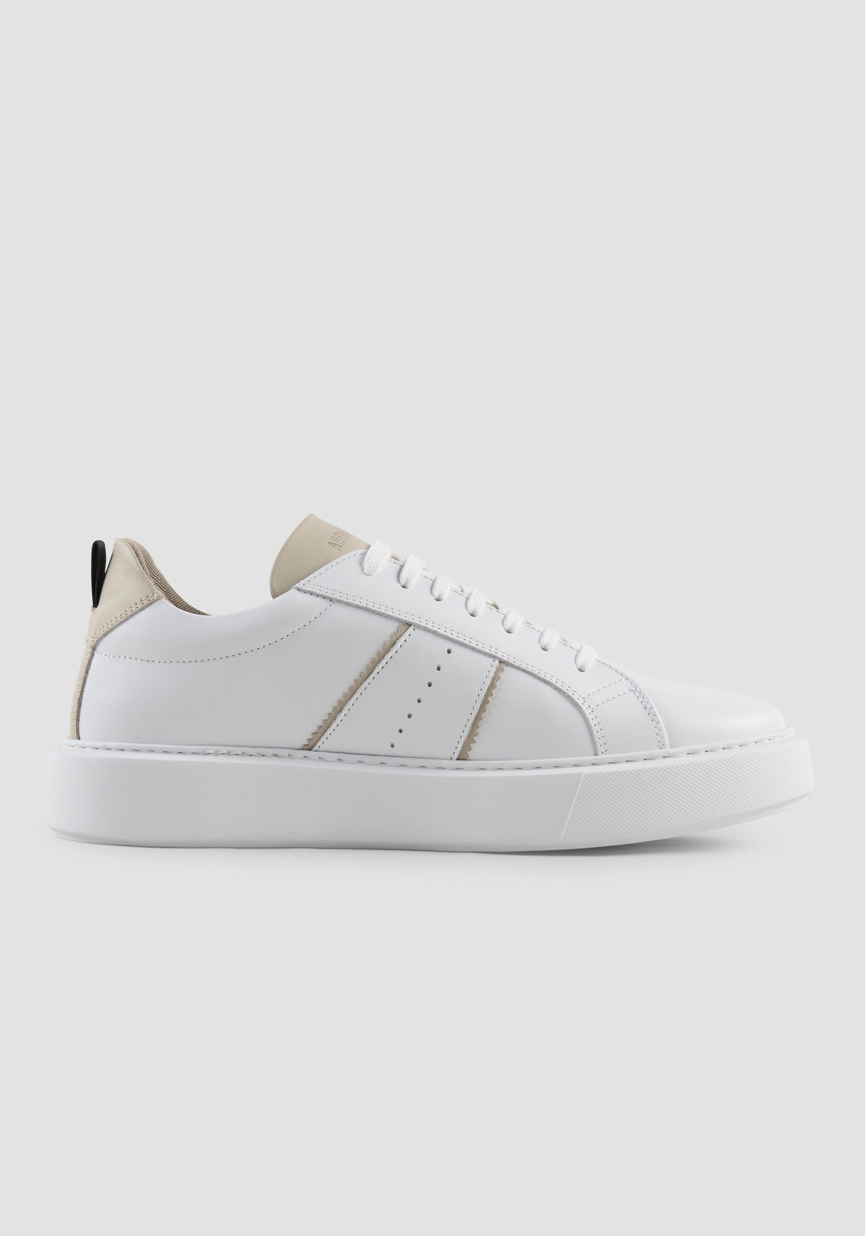 SNEAKER BYRON GILL IN PELLE 