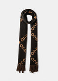 LIU JO STOLA LOGO MAXI ROMBO