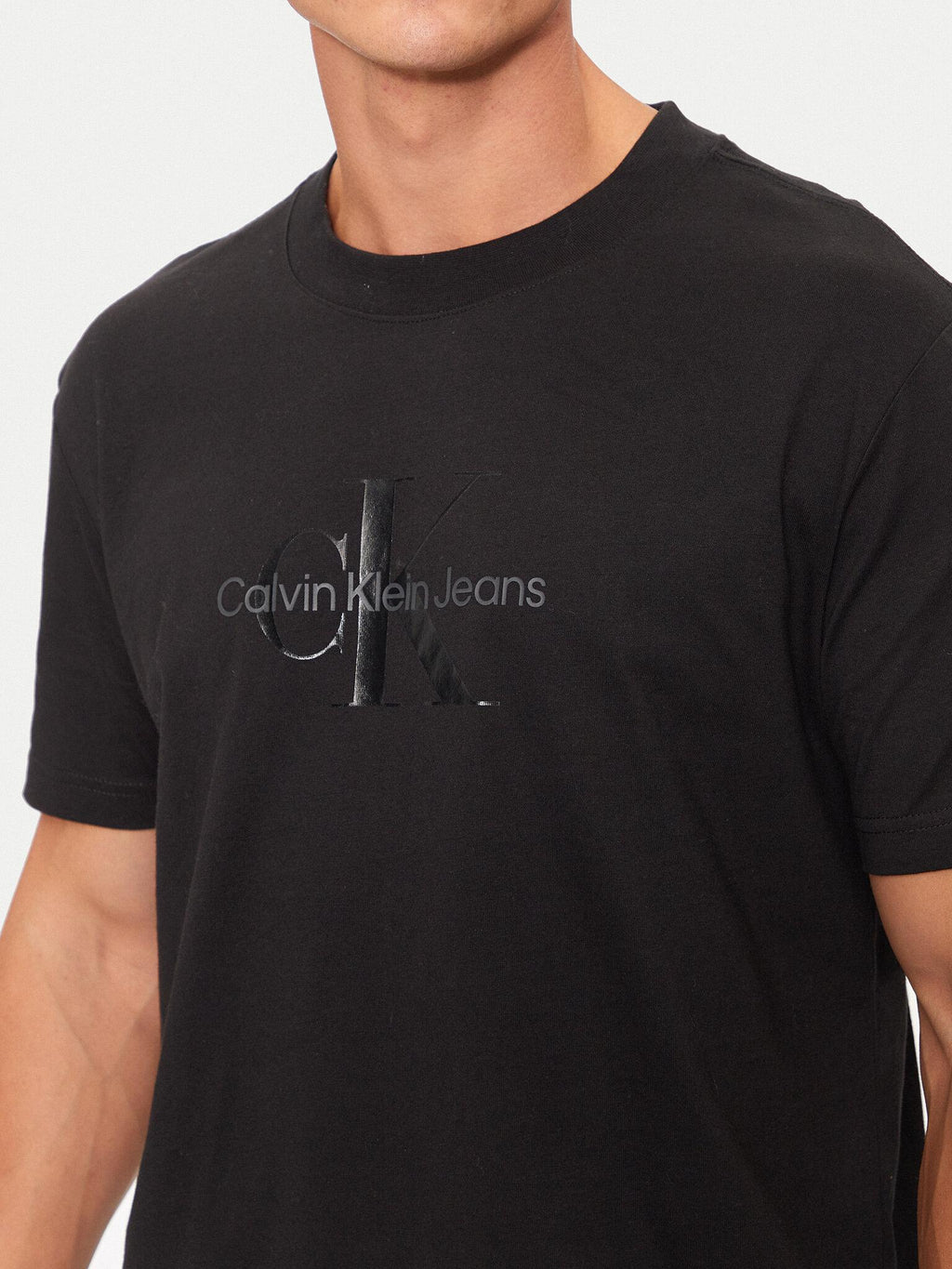 SHINY MONOLOGO TEE J30J327109/BEH CALVIN KLEIN JEANS