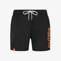 SUN68 SWIM PANT WITH MACRO LOGO ON FRONT