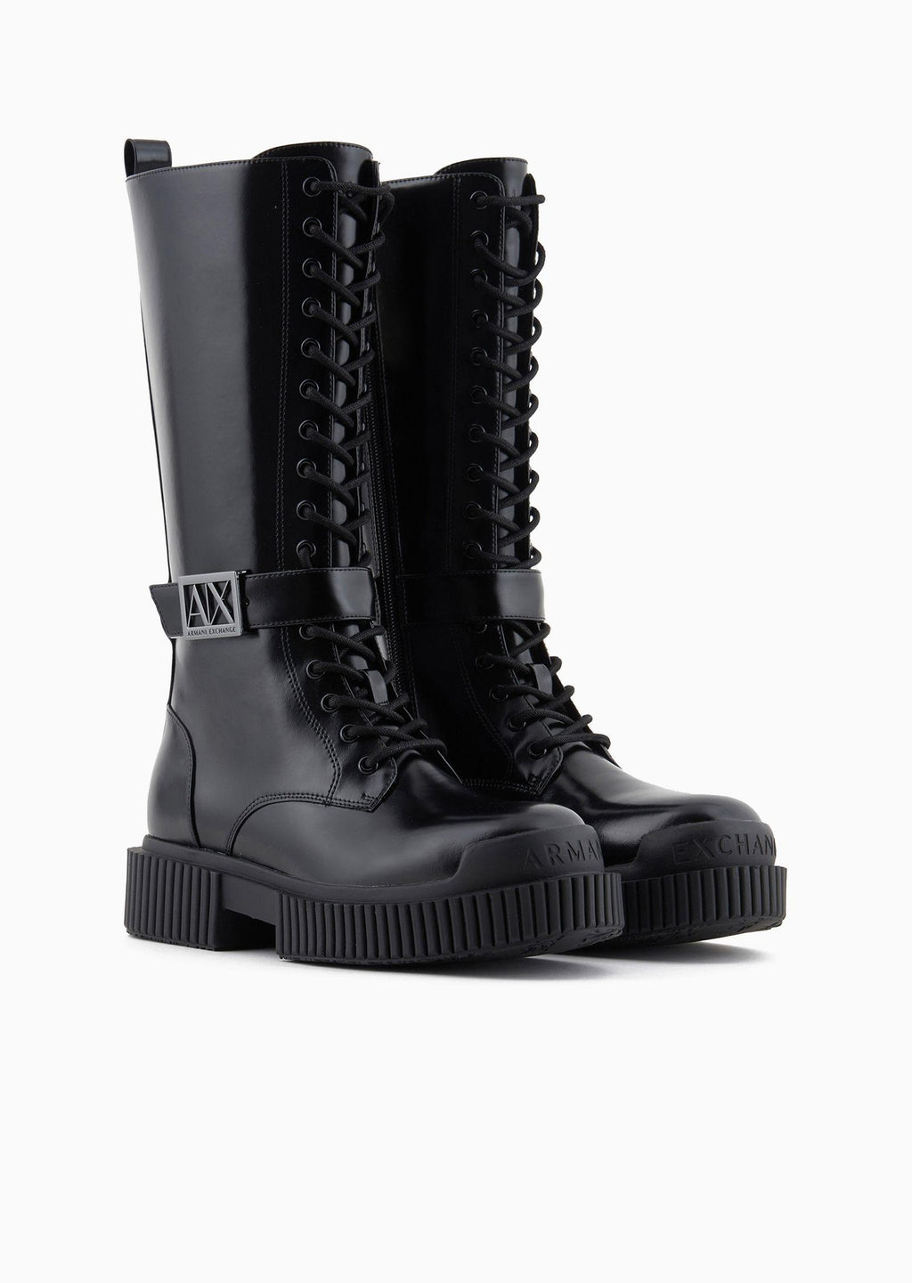 BOOT BRUSHED PU XDO017 XV876/00002 ARMANI EXCHANGE