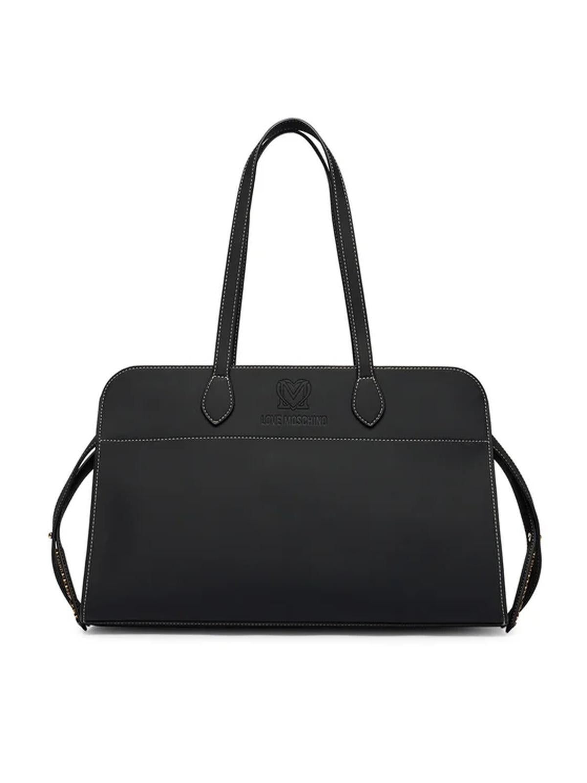 BORSA PU GRS MARRONE 