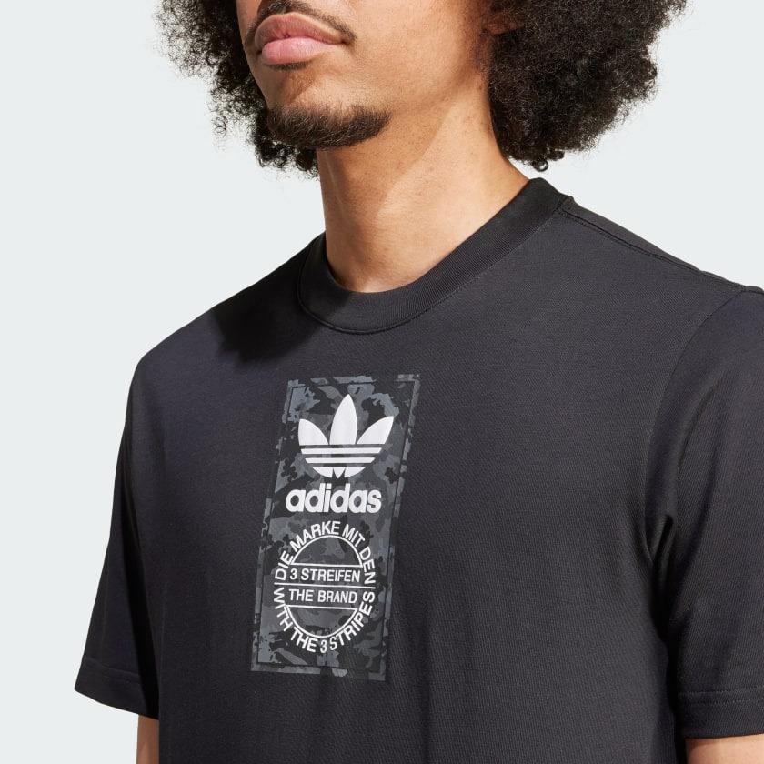 CAMO LABEL TEE 