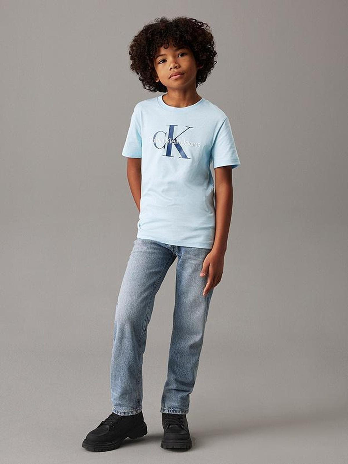 CK MONOGRAM SS T-SHIRT 