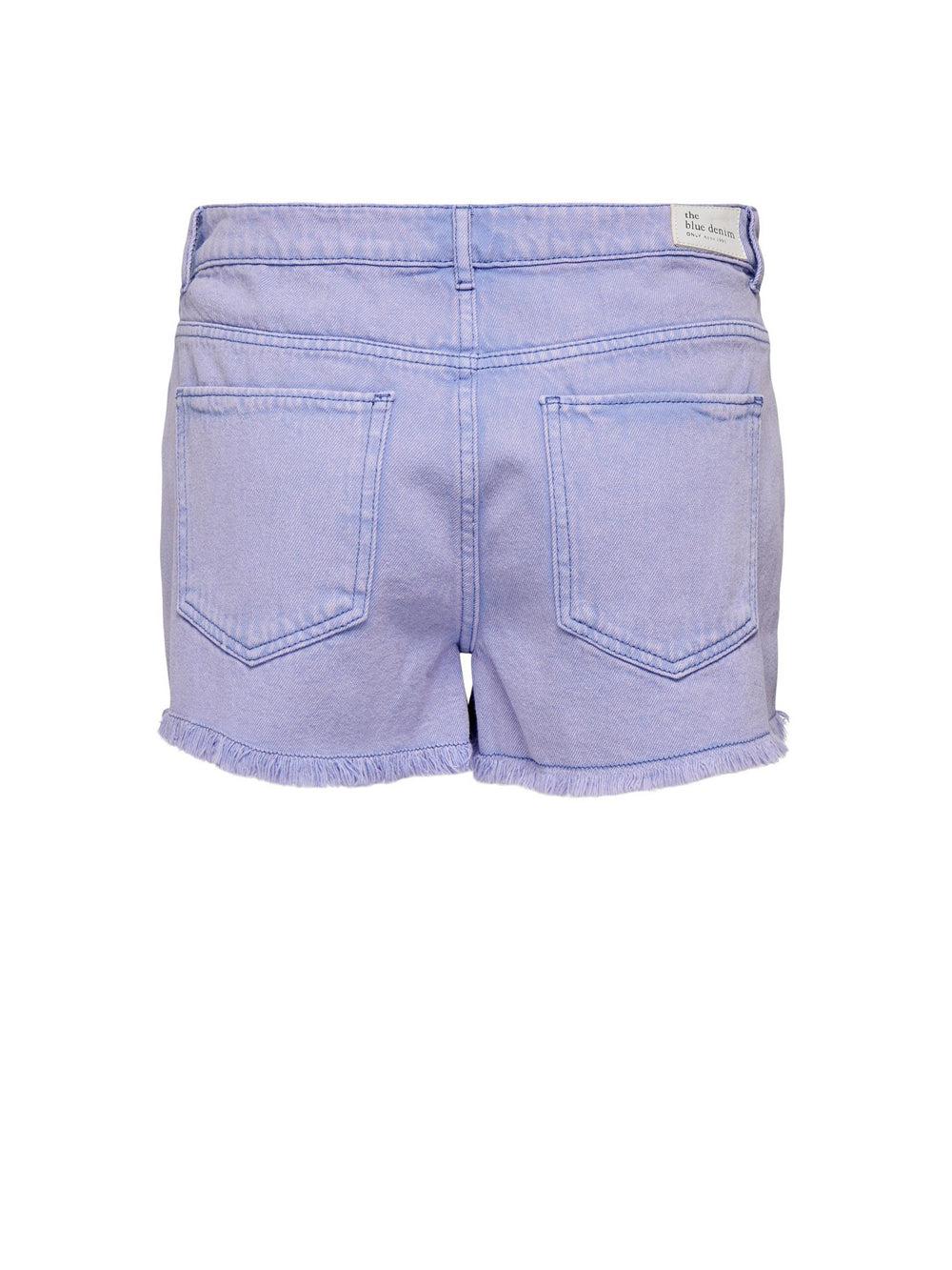 ONLYORI MW ACID RAW SHORTS PNT 