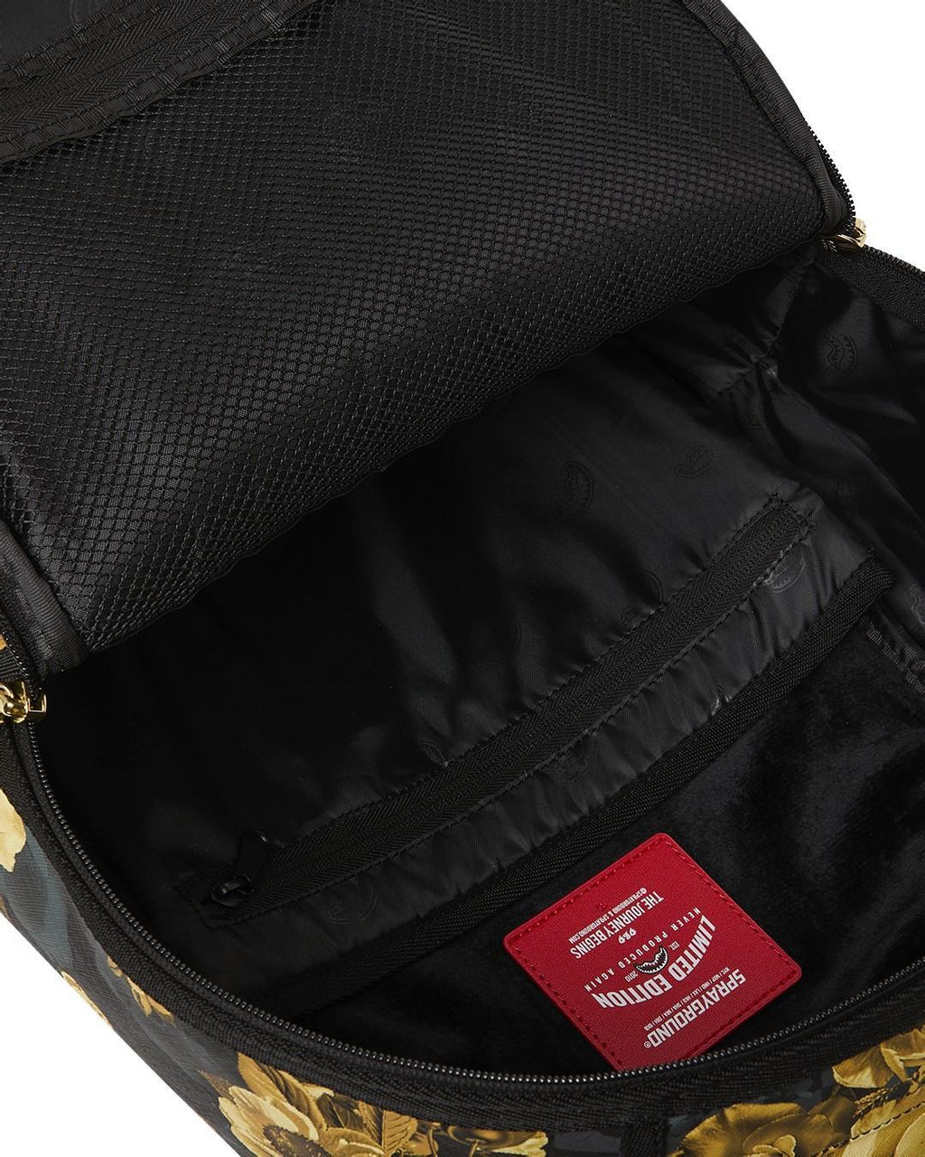 GOLD FLORAL REMIX BACKPACK 