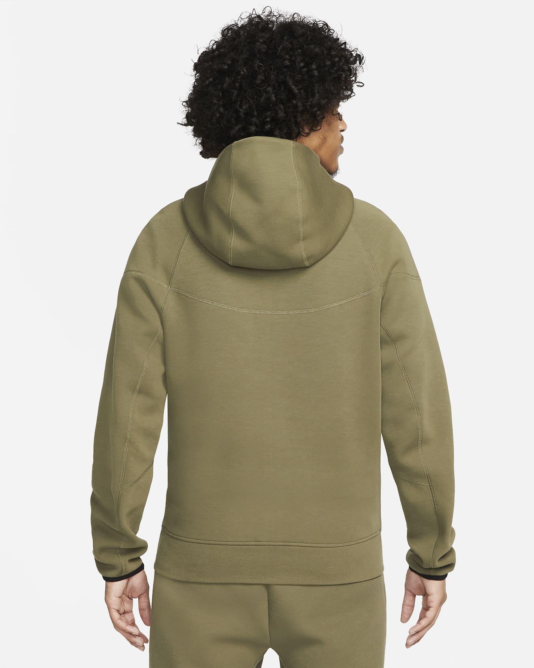 M nk tch flc fz wr hoodie 
