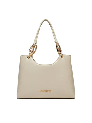 LOVE MOSCHINO BORSA PU AVORIO