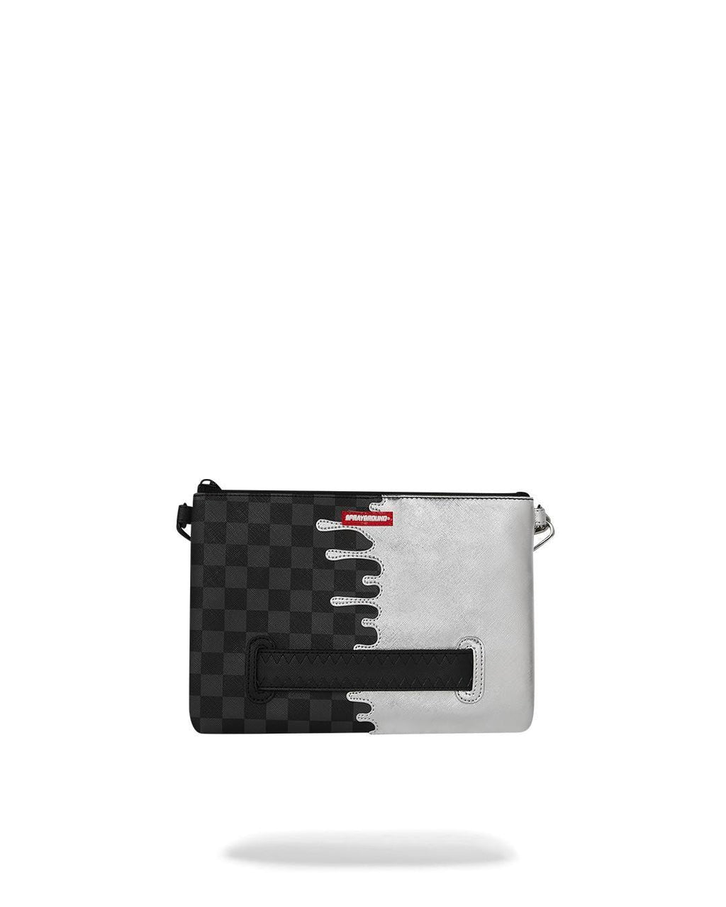 SILVER SIDE DRIP CROSSOVER CLUTCH 